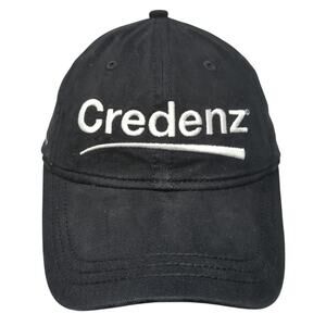 Credenz Smart Genetics Strapback Baseball Cap Black One Size Adjustable Dri-Duck